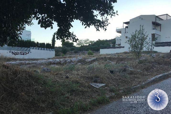 Vari, Lathuriza area,  plot of 640 sq.m., with construction permit and archeology papers 