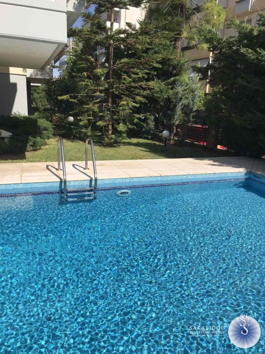 GROUND FLOOR APARTMENT WITH SWIMMING POOL IN GLYFADA ANO 
