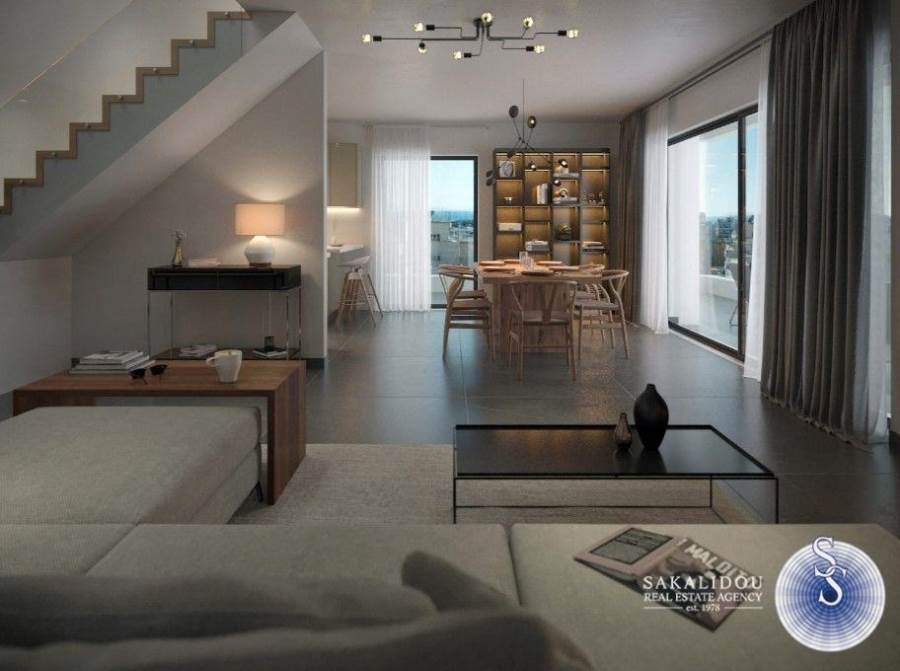 (For Sale) Residential Penthouse || Athens South/Alimos - 144 Sq.m, 3 Bedrooms, 950.000€ 