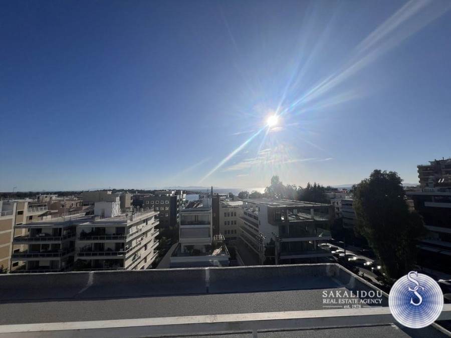 Glyfada, Center, Great Penthouse apartment on the 5th floor with view 
