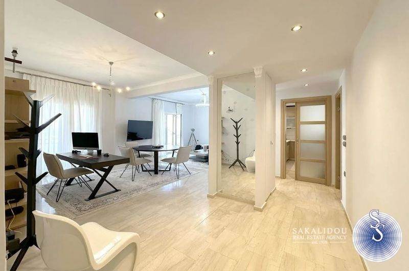 Glyfada, Center, fully renovated and very modern furnished 2nd floor apartment  
