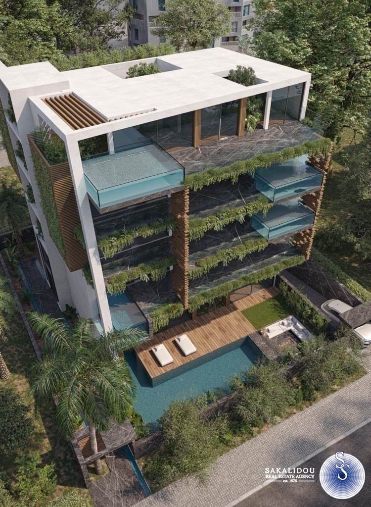 MINIMAL 1ST FLOOR APARTMENT UNDER CONSTRUCTION WITH PRIVATE POOL IN VOULA  