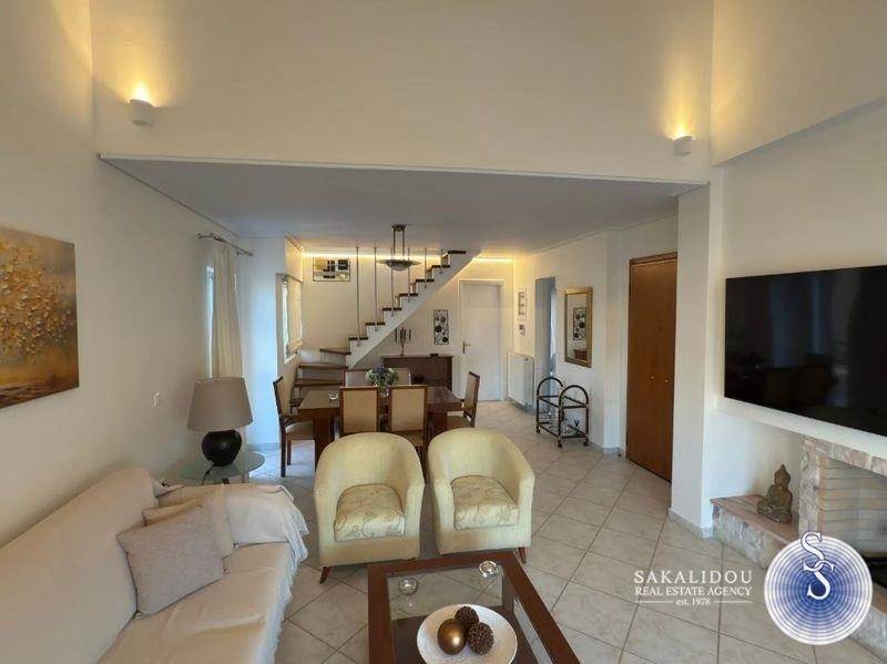 Glyfada Center, great penthouse furnished maisonette, 4th-5th floor 