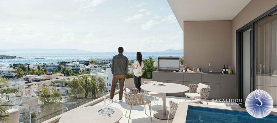 (For Sale) Residential Penthouse || East Attica/Voula - 118 Sq.m, 3 Bedrooms, 1.351.000€ 