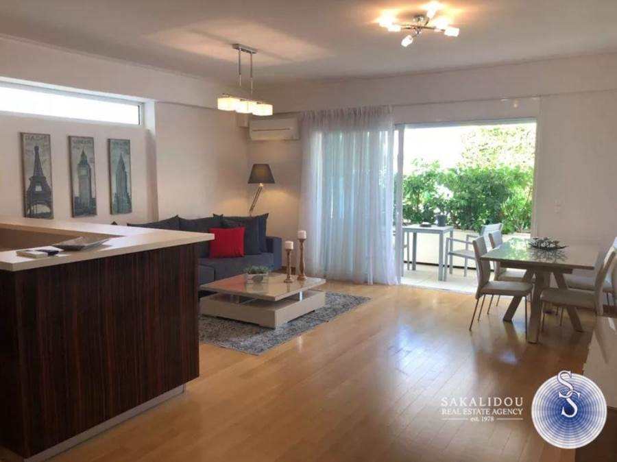 MINIMAL FURNISHED APARTMENT IN GLYFADA AIXONI AREA 