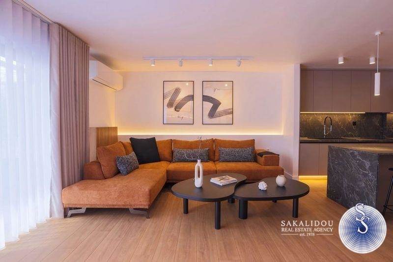 Γλυφάδα, Πυρνάρι, Minimal Design επιπλωμένη μεζονέτα με θέα Θάλασσα 